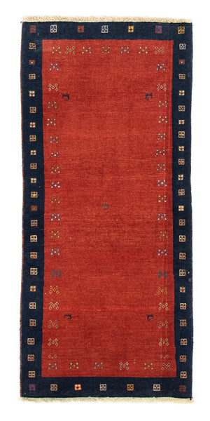 Gabbeh Teppich - Perser 190 x 85 cm - rot