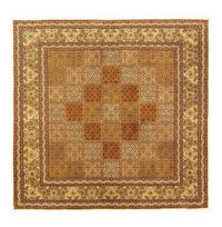 Tappeto Persero - Tabriz - Reale quadrato  - 153 x 150 cm - multicolore