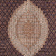 Perserteppich - Täbriz 310 x 200 cm - dunkelblau
