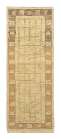Tappeto corsia Tappeto Gabbeh - Persero - 188 x 68 cm - beige