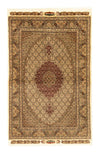 Tabriz - 50 Raj Tappeto 100x157cm - Tappeto persiano - beige - Rettangolo / Beige / 100 x 157 cm Rettangolo