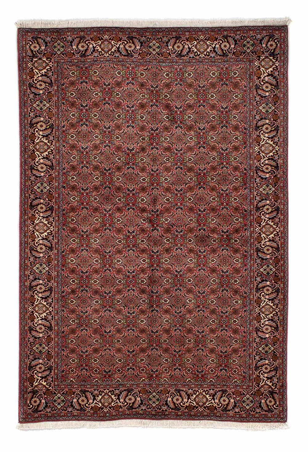Perserteppich - Bidjar 246 x 170 cm - dunkelrot