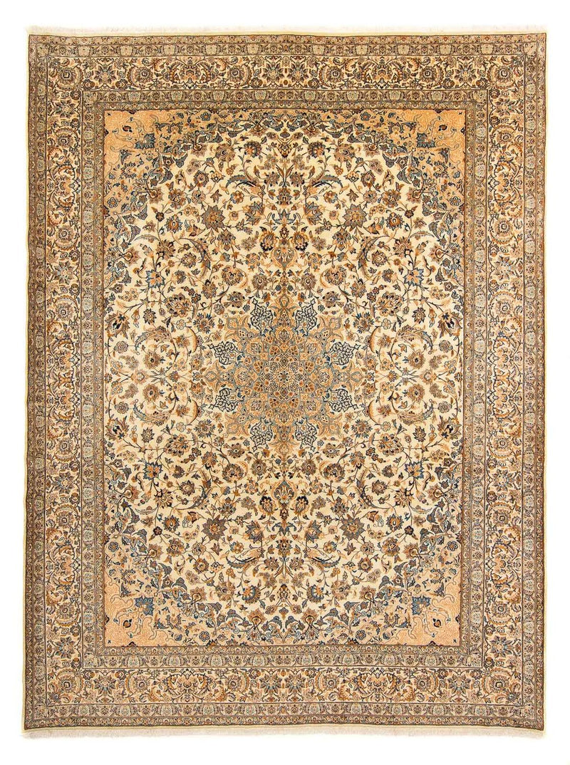 Vintage Teppich 396 x 308 cm Wohnzimmer Teppich