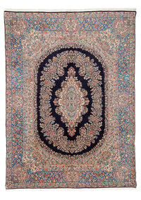 Tapis persan - Royal - 400 x 294 cm - bleu foncé