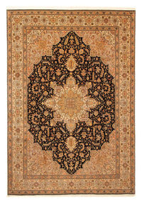 Tapis persan - Tabriz - Royal - 360 x 254 cm - marron clair