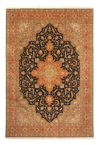 Tapis persan - Tabriz - Royal - 348 x 248 cm - marron clair