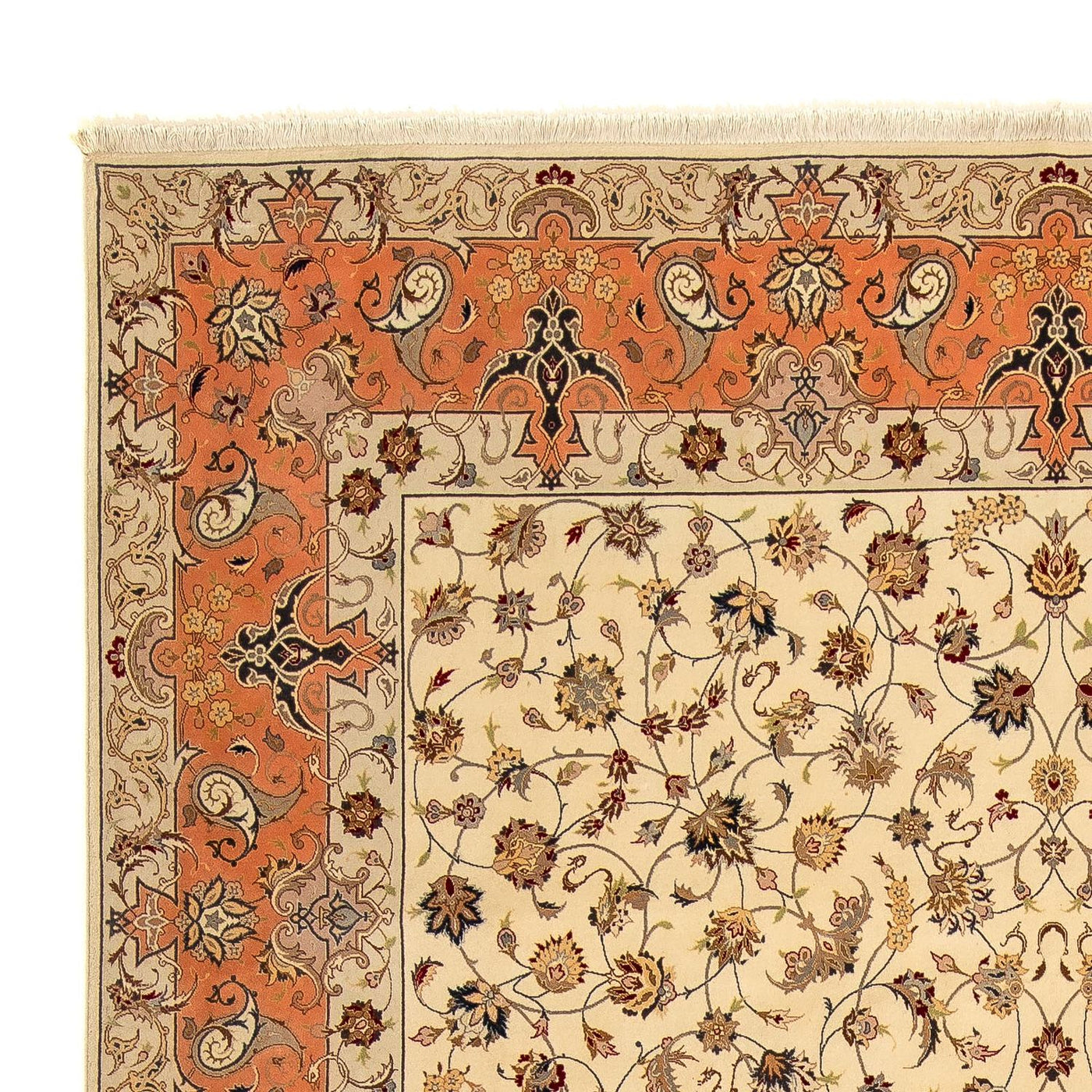 Tabriz - 50 Raj Tappeto 370x250cm - Tappeto persiano