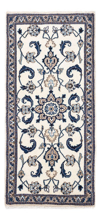 Tapis persan - Nain - 142 x 68 cm - beige