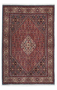 Tapis persan - Bidjar - 210 x 136 cm - rouge