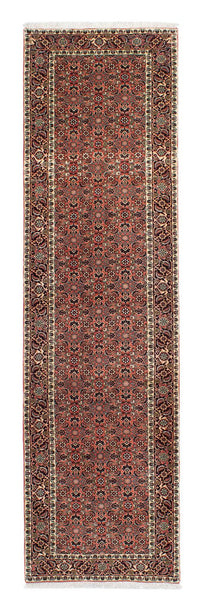Tapis de couloir Tapis persan - Bidjar - 290 x 79 cm - rouge clair