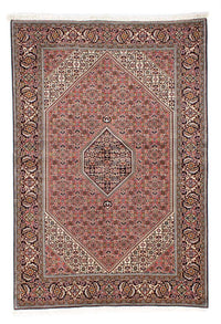Tapis persan - Bidjar - 250 x 168 cm - rouge clair