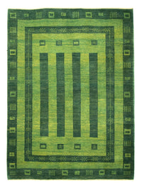 Tapis Gabbeh - Persan - 233 x 178 cm - vert