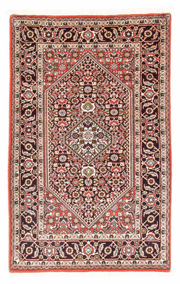 Perserteppich - Bidjar 136 x 83 cm - rot