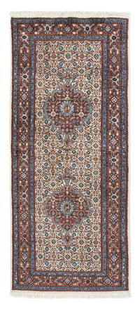 Tapis de couloir Tapis persan - Classique - 196 x 77 cm - beige