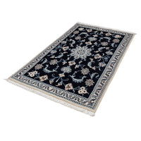 Tappeto Persero - Nain - 156 x 98 cm - blu scuro