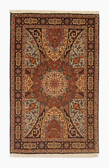 Perserteppich - Täbriz - Royal 154 x 98 cm Teppichbrücke