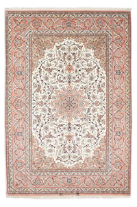 Tapis persan - Isfahan - Premium - 225 x 150 cm - beige