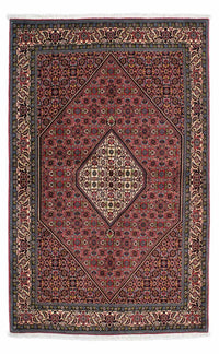 Tapis persan - Bidjar - 225 x 141 cm - rouge