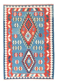 Tappeto Kelim - Orientale - 173 x 118 cm - blu