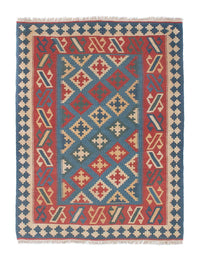 Tappeto Kelim - Orientale - 178 x 128 cm - blu