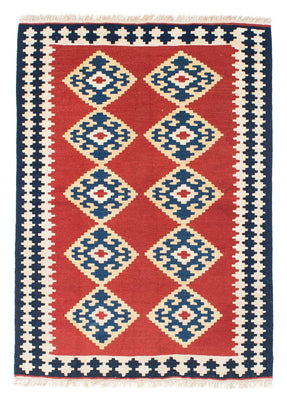 Kelim Teppich - Oriental 148 x 108 cm - rot