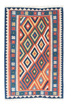 Kelim Teppich - Oriental 103 x 163 cm - rost - Rechteckig / Rost / 103 x 163 cm Rechteckig