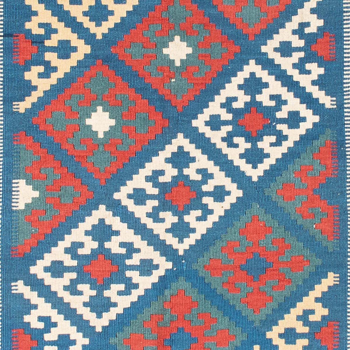 Kelim Teppich - Oriental 177 x 122 cm - blau