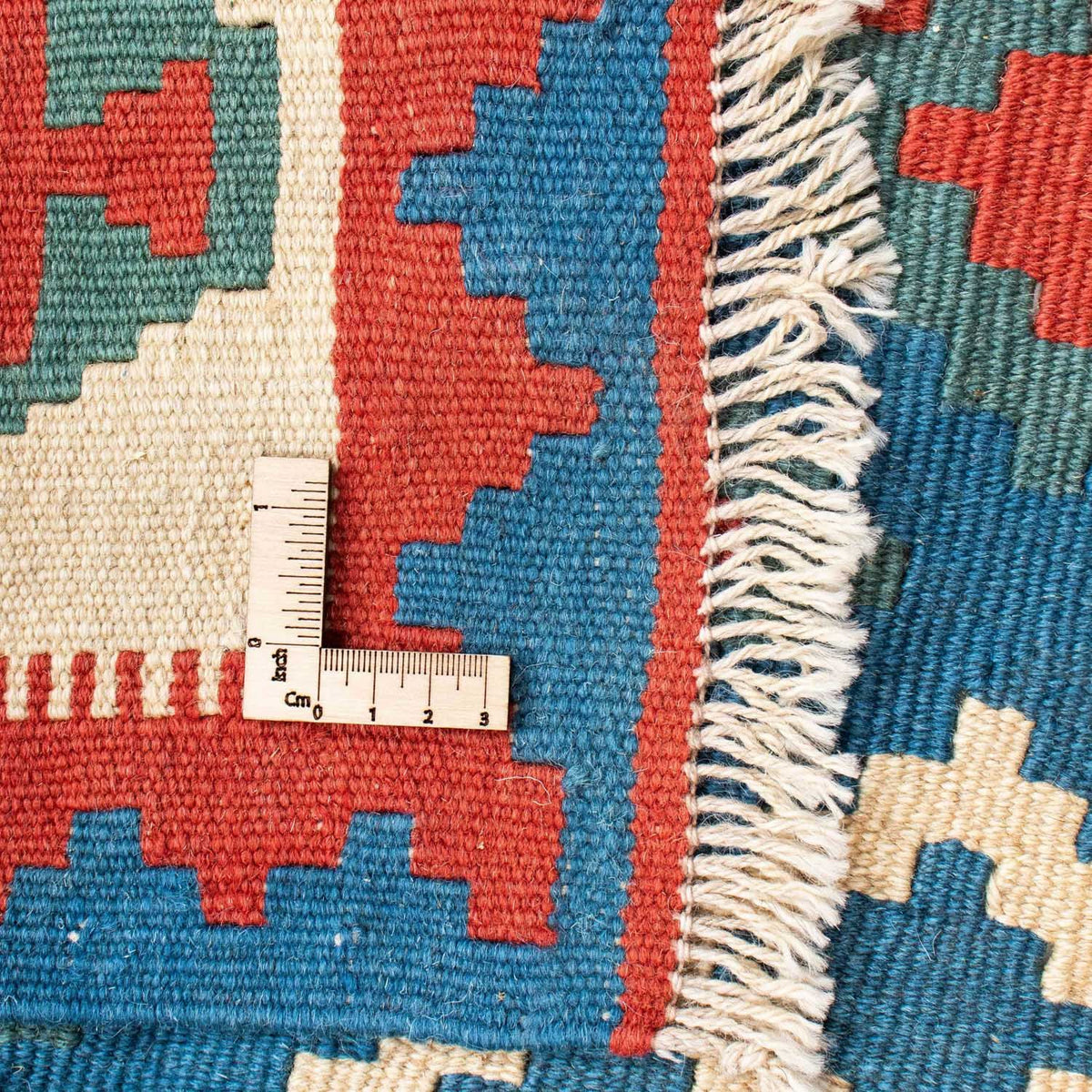 Kelim Teppich - Oriental 177 x 122 cm - blau