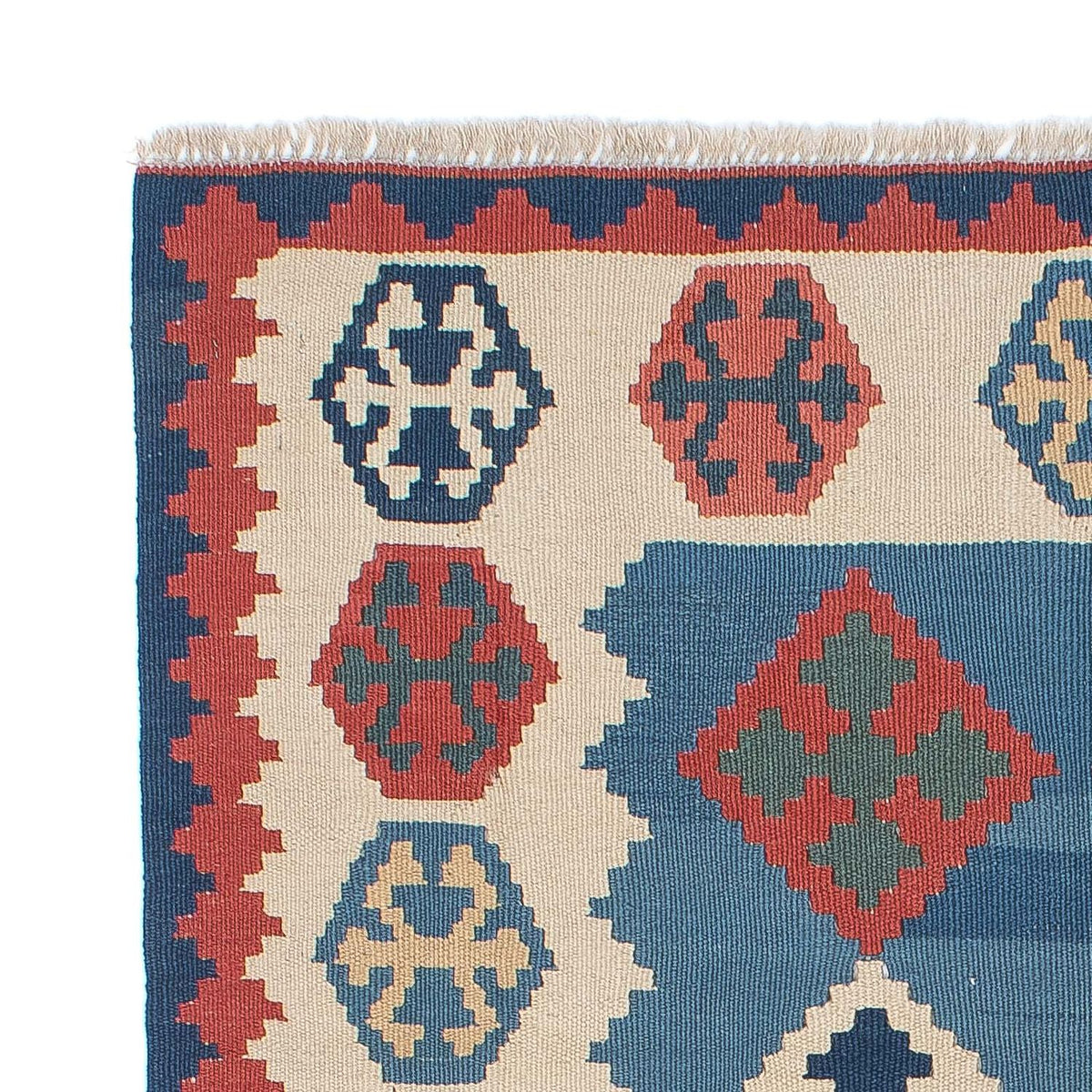 Kelim Teppich - Oriental 168 x 115 cm - blau