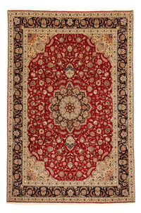 Tapis persan - Tabriz - Royal - 367 x 253 cm - rouge foncé