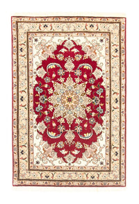 Tapis persan - Tabriz - Royal - 147 x 100 cm - rouge