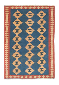 Tappeto Kelim - Orientale - 149 x 98 cm - blu