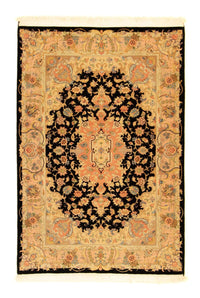 Tappeto Persero - Tabriz - Reale - 151 x 103 cm - nero