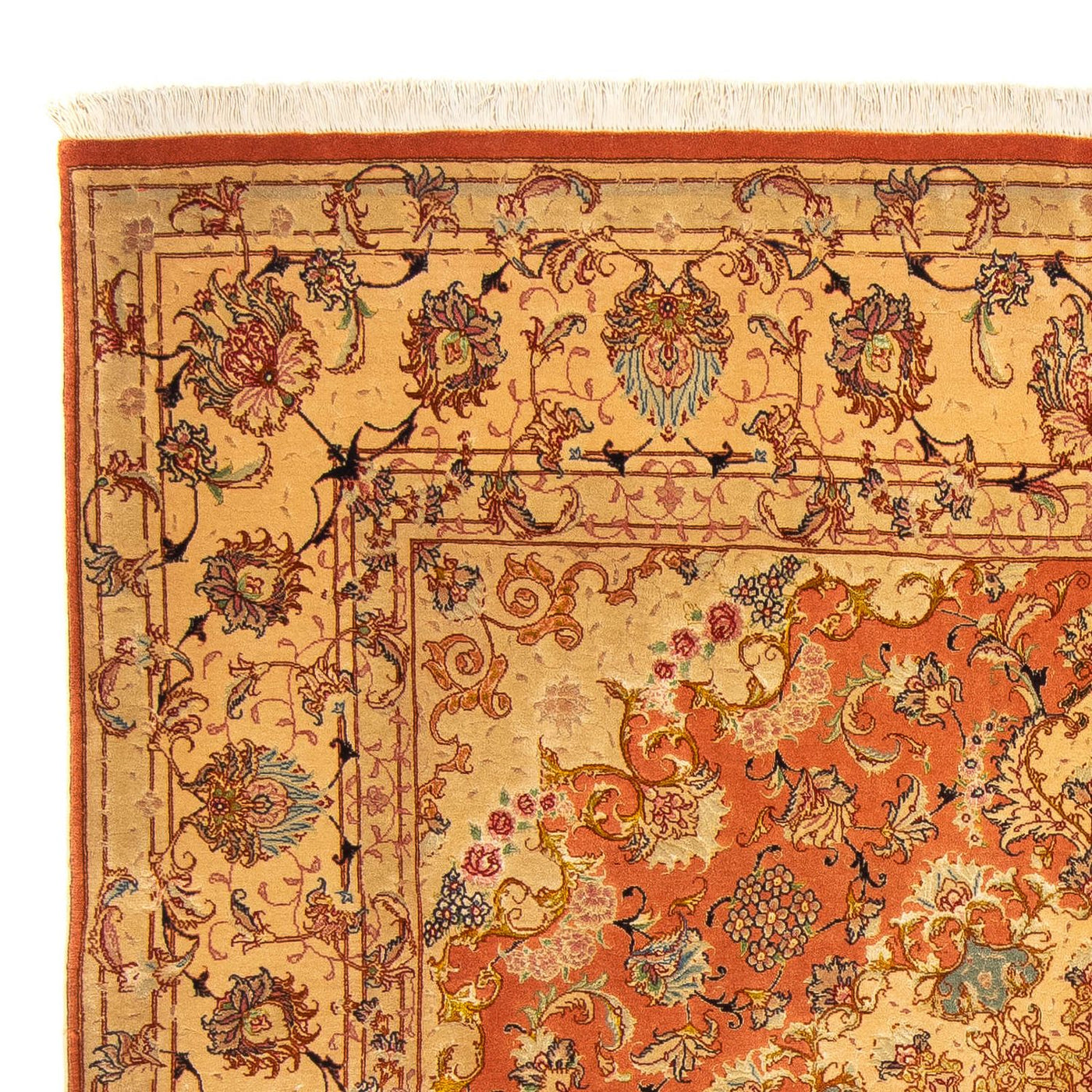 Tabriz - 50 Raj Tappeto 207x198cm - Tappeto persiano