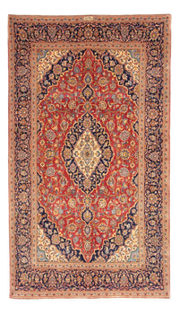 Tappeto Persero - Keshan - 235 x 138 cm - rosso