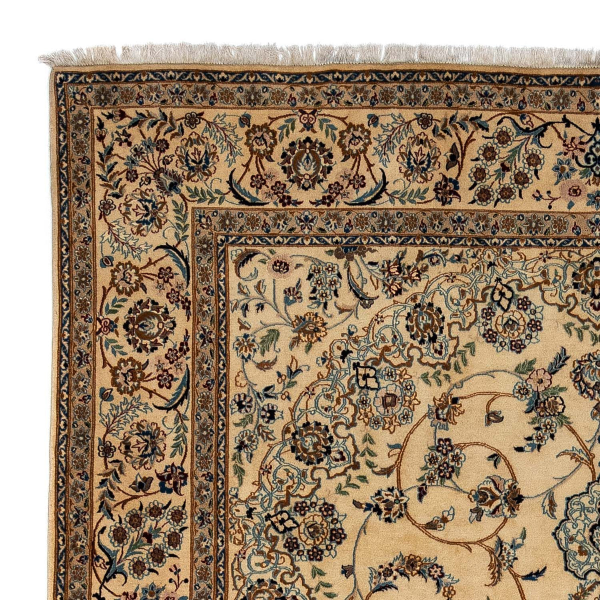 Perserteppich - Nain 359 x 241 cm - beige