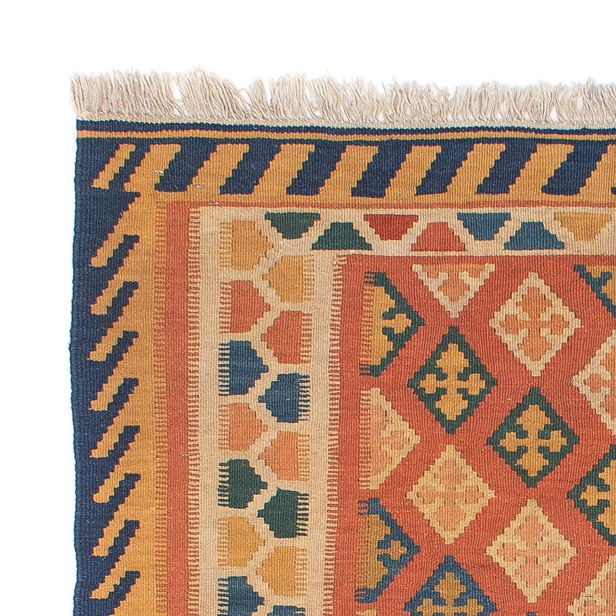 Kelim Teppich - Oriental 155 x 108 cm - mehrfarbig