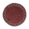 Tapis de Bidjar Tapis 200x200cm - Tapis persan - rouge foncé - Rond / Rouge foncé / 200 x 200 cm Rond