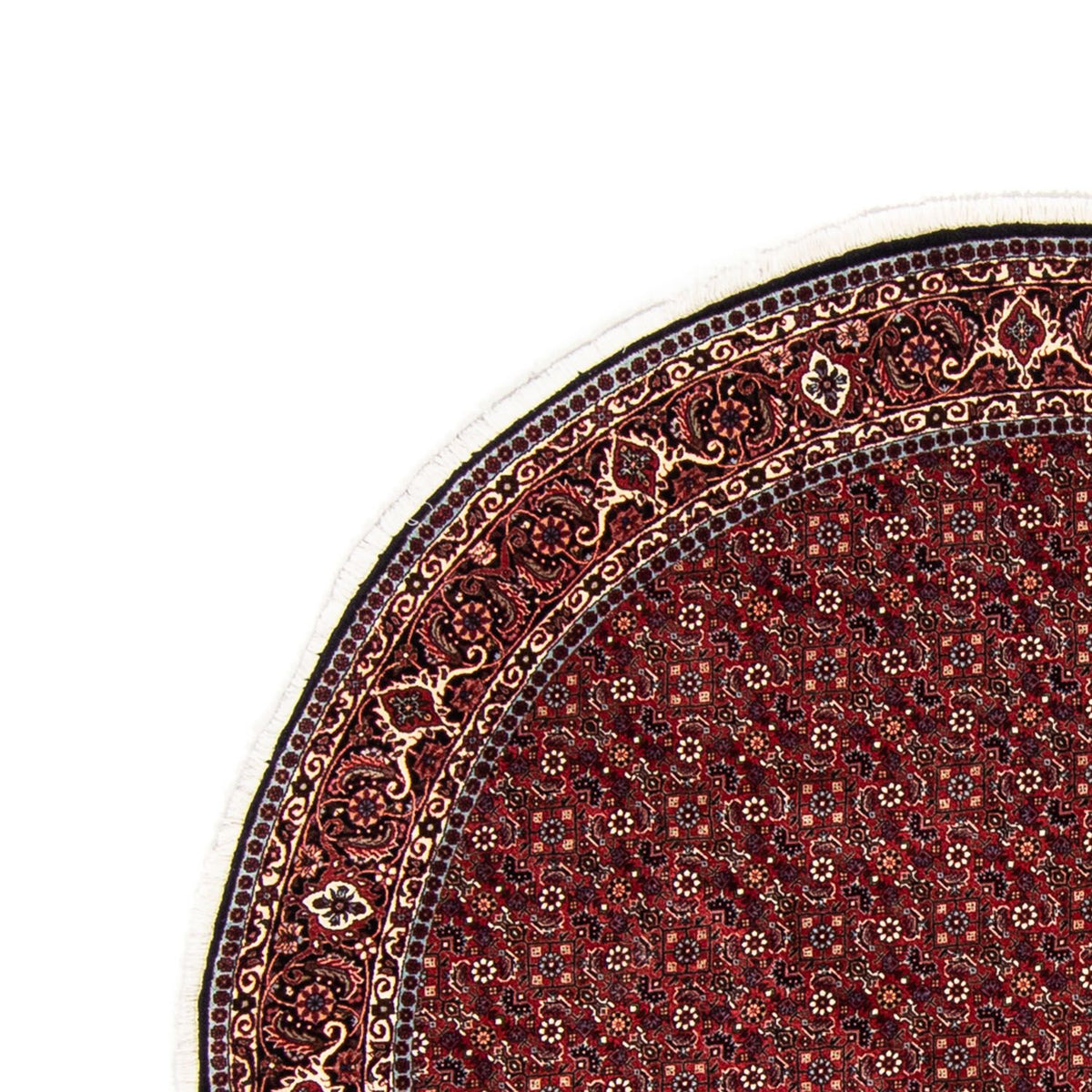 Bidjar Tappeto 200x200cm - Tappeto persiano - rosso scuro