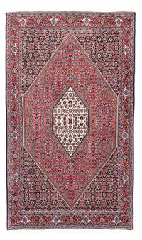 Tapis persan - Bidjar - 169 x 106 cm - rouge clair