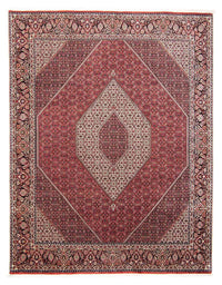 Tappeto Persero - Bidjar - 295 x 253 cm - rosso scuro