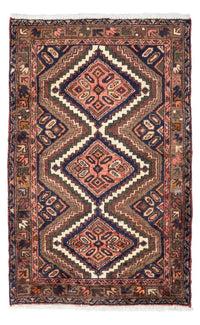 Tapis persan - Nomadic - 120 x 73 cm - rouge clair