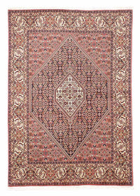 Tapis persan - Bidjar - 246 x 168 cm - rouge clair