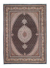 Tabriz - 50 Raj Tappeto 150x208cm - Tappeto persiano - Rettangolo / Marrone chiaro / 150 x 208 cm Rettangolo