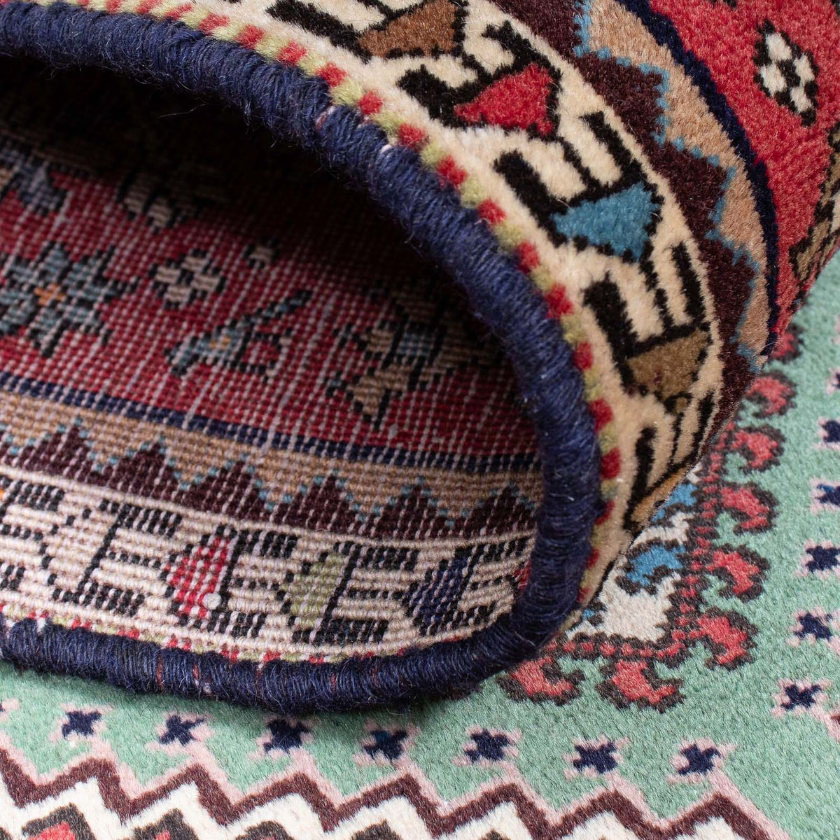 Perserteppich - Nomadic 281 x 75 cm - rot