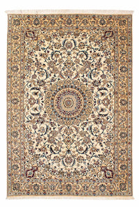 Tapis persan - Nain - Premium - 186 x 132 cm - beige