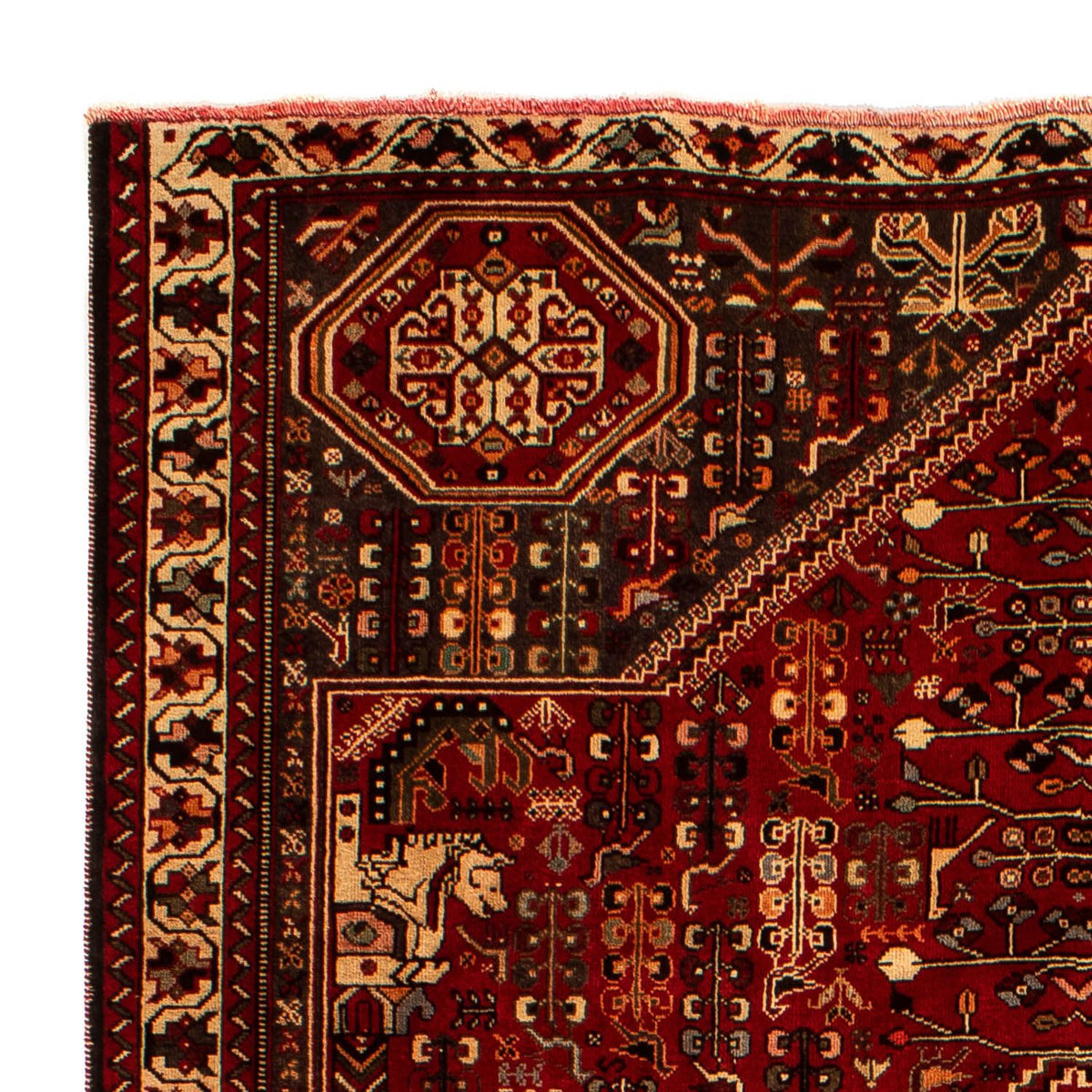 Qashqai Tapis 196x289cm - Tapis persan