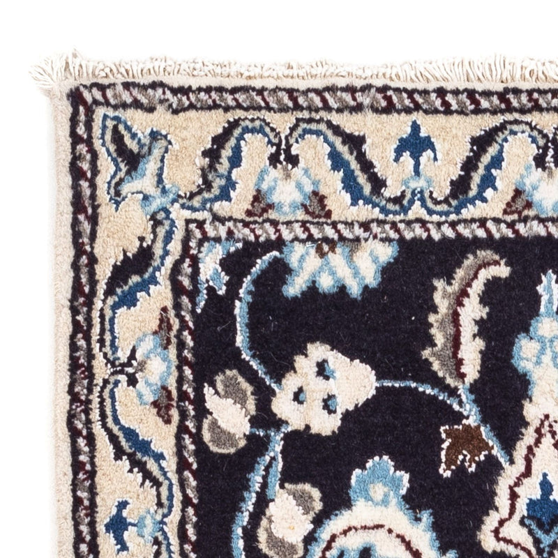 Perserteppich - Nain 101 x 57 cm - dunkelblau