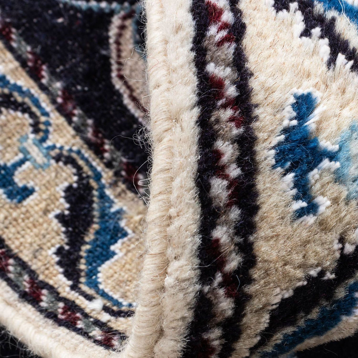 Perserteppich - Nain 101 x 57 cm - dunkelblau