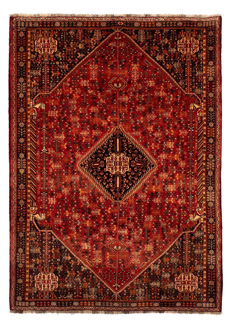 Perserteppich - Nomadic 288 x 203 cm - dunkelrot